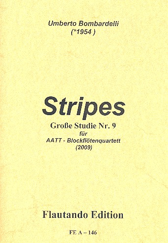 Stripes für 4 Blockflöten (AATT)