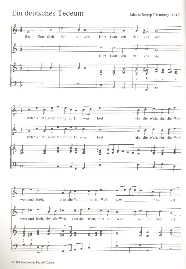 Ein deutsches Tedeum