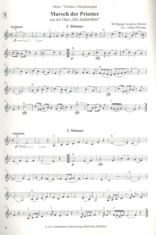 Feierliche Musik Band 2 für flexible Ensemble