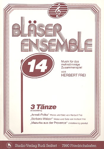 3 Tänze für Bläser-Ensemble