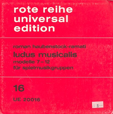 Ludus musicalis Band 2  (Modelle 7-12)