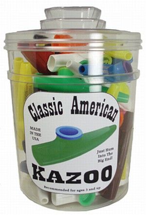 Kazoo aus Kunststoff (Behälter mit 50 Stk,