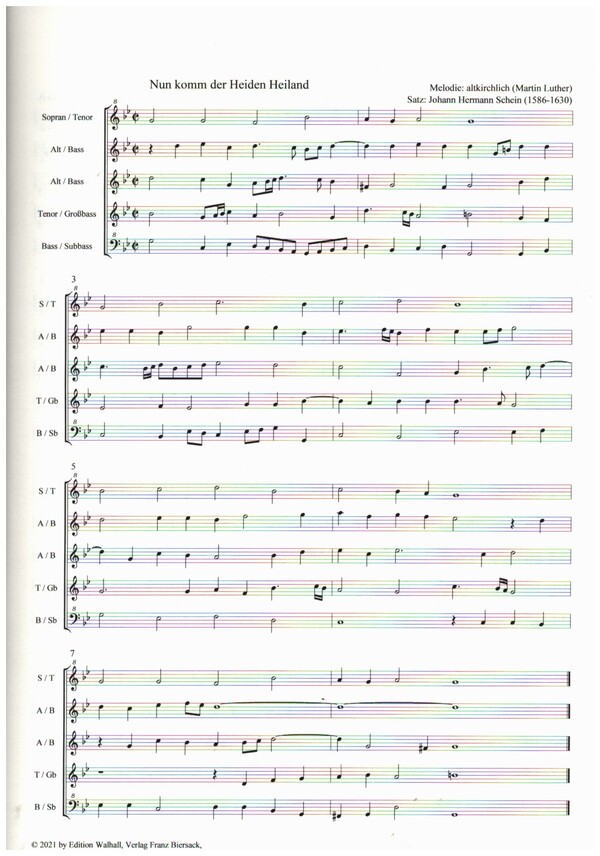 10 Choräle und Motetten zur Advents- und Weihnachtszeit