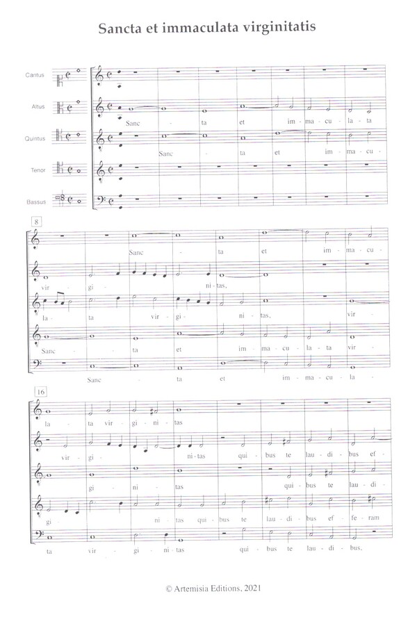 Sacrae Cantiones vol.1