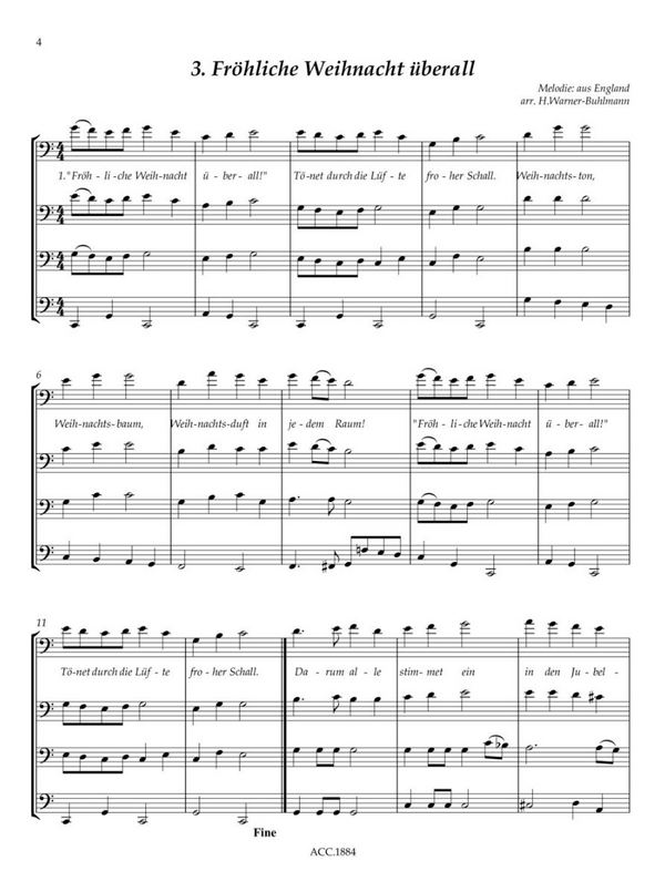 12 Weihnachtslieder