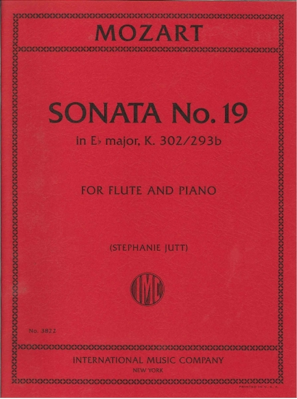 IMC3822  Mozart, Sonata op.19 in Bb major