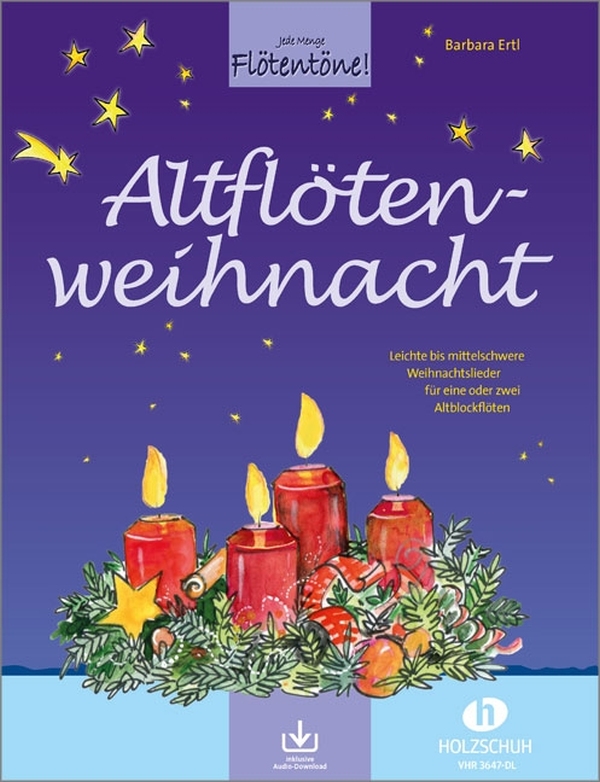 Altflötenweihnacht (+Online Audio)