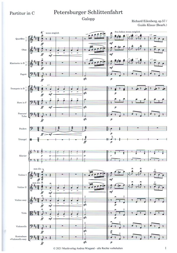 Petersburger Schlittenfahrt