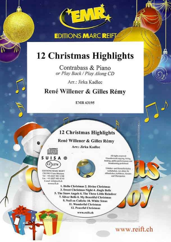 12 Christmas Highlights (+CD)