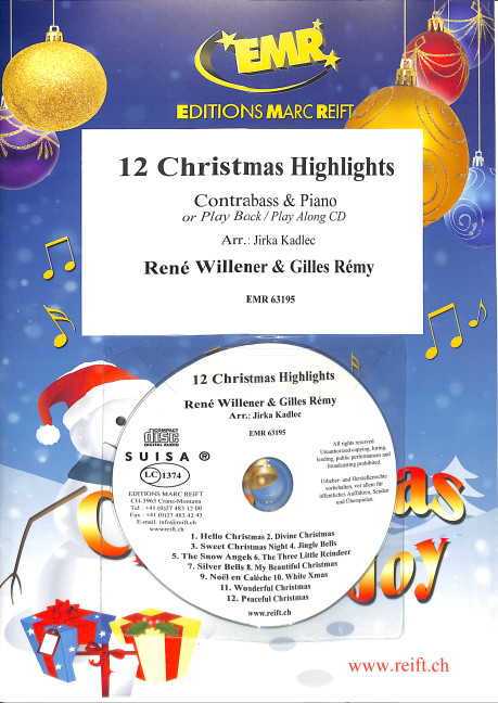 12 Christmas Highlights (+CD)