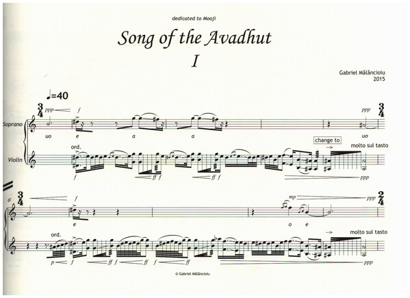 Song for the Avadhut