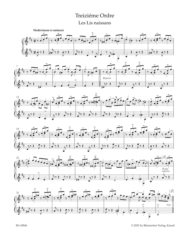Pièces de clavecin - Troisième livre mit 4 Concerts royaux