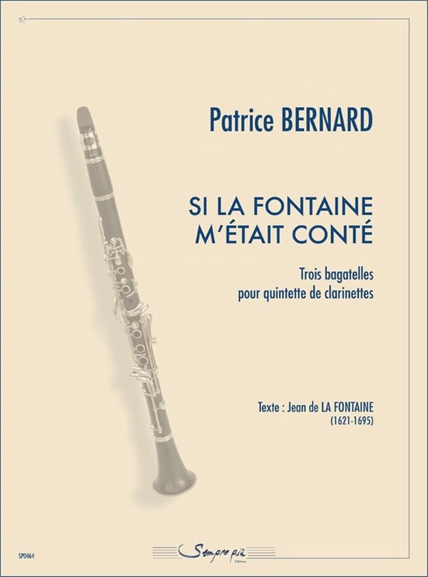 Si La Fontaine M'Était Conté
