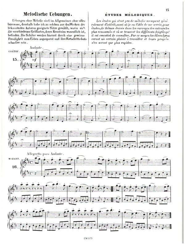 Méthode de flûte progressive - Flötenschule op.100