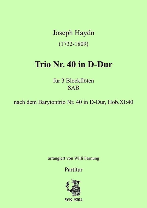 Trio Nr.40 in D-Dur