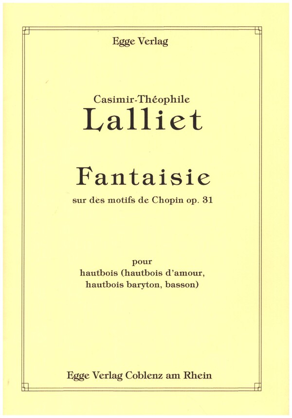 Fantaisie sur des Motifs de Chopin op.31