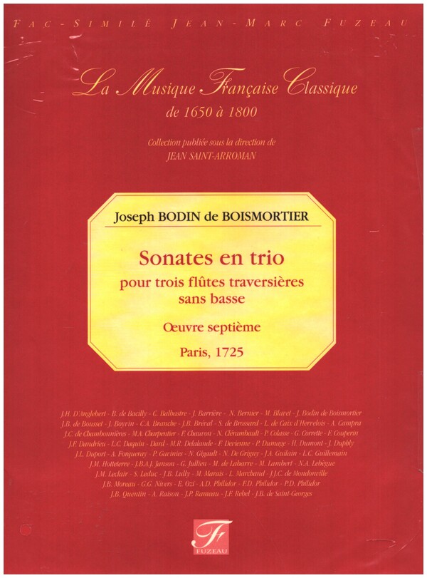 Sonates en Trio op.7