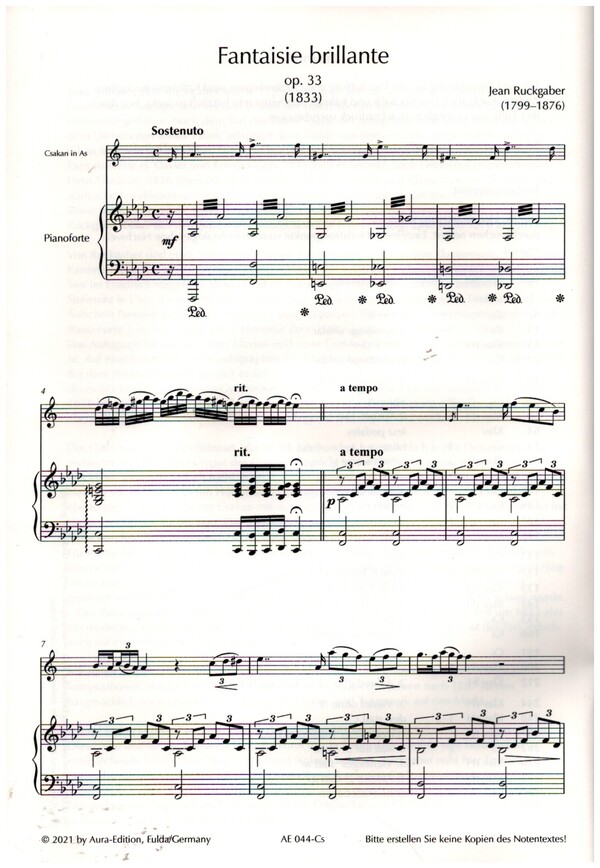 Fantaisie brillante op.33