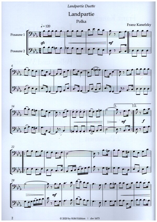 Landpartie-Duette - Polkas und Walzer