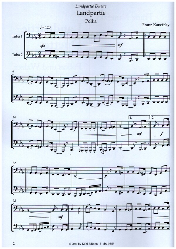 Landpartie-Duette - Polkas und Walzer