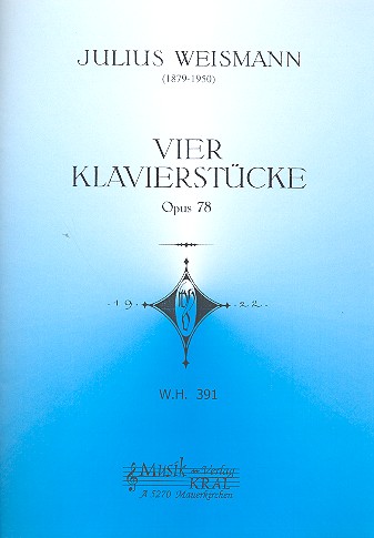 4 Klavierstücke op.78