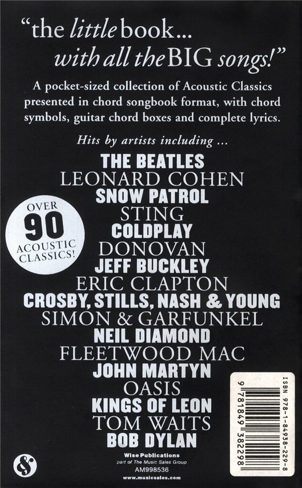 The little black Songbook: Acoustic Classics