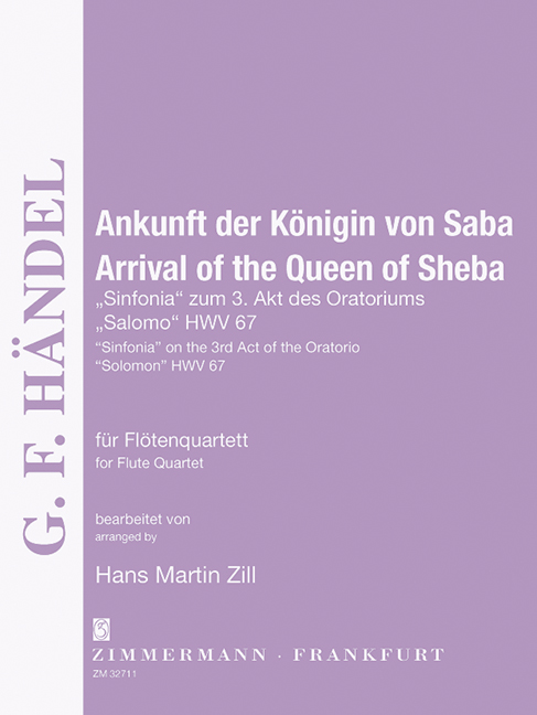 Ankunft der Königin von Saba HWV67