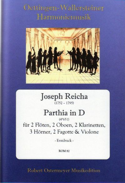 Parthia D-Dur für 2 Flöten, 2 Oboen,