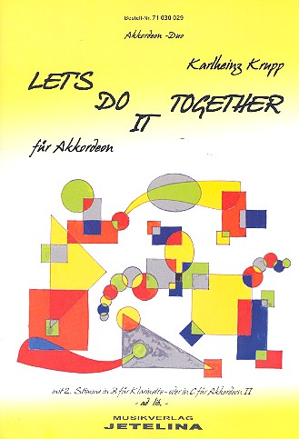 Let's do it together für 1-2 Akkordeons