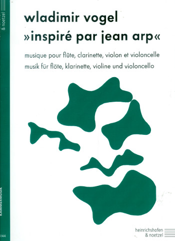 Inspiré par Jean Arp für Flöte, Klarinette,