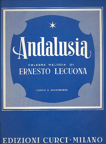 Andalusia per canto e pianoforte
