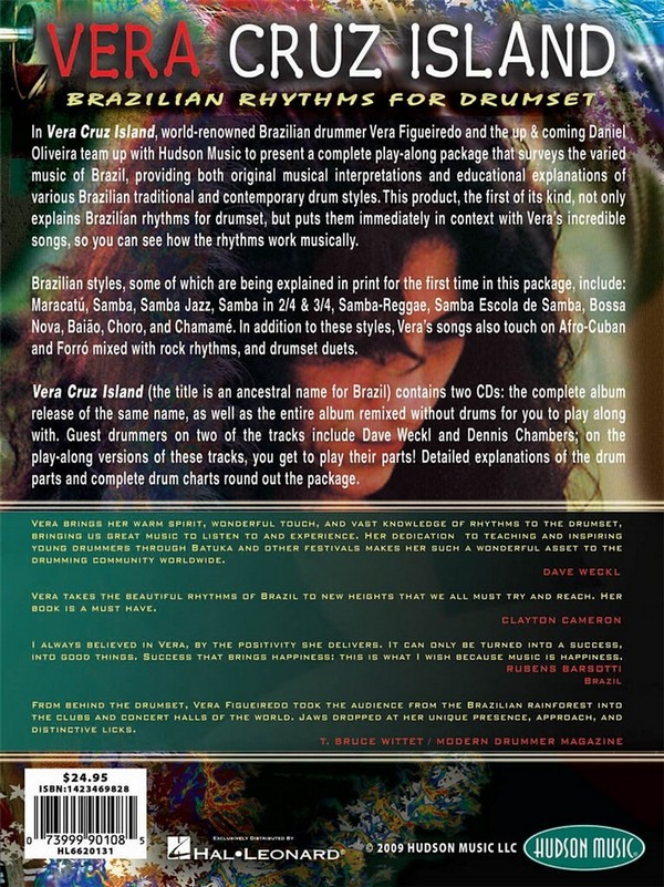 Vera Cruz Island (+2 CD's): for drum set