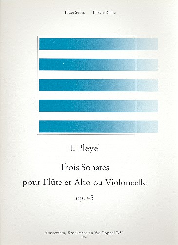 3 Sonaten op.45 für Flöte und Viola