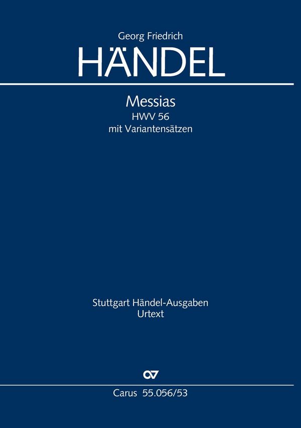Der Messias HWV56 (mit Variantensätzen)