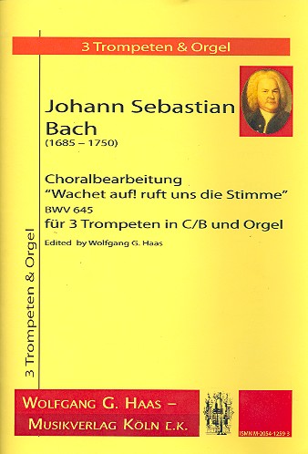 Wachet auf ruft uns die Stimme BWV645