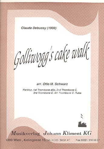 Golliwogg's Cake Walk für 4 Posaunen