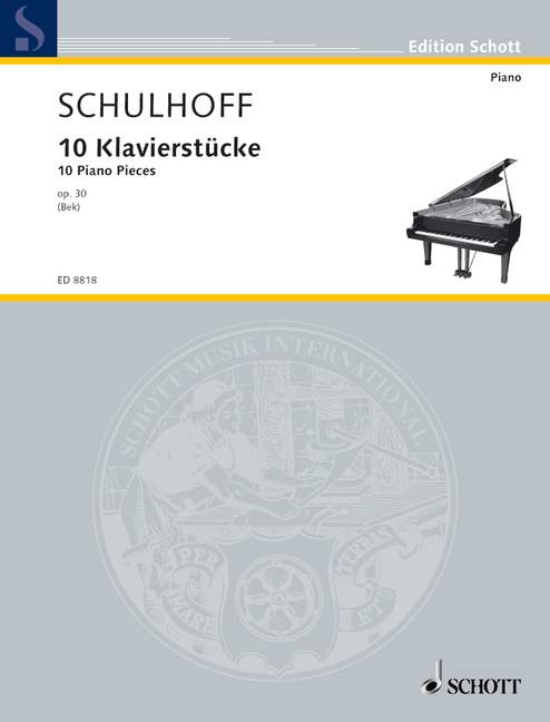 10 Klavierstücke op. 30