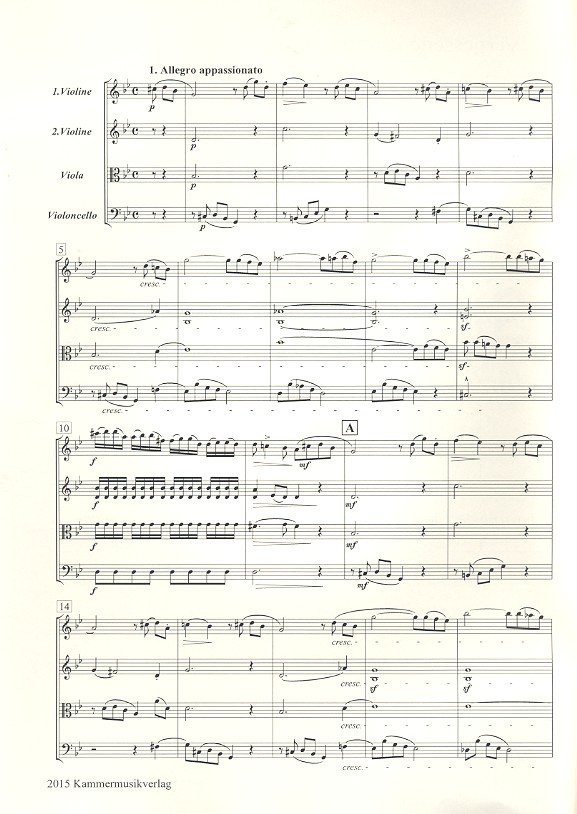 Streichquartett g-Moll op.14