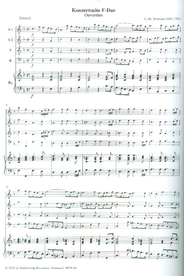 Ouvertüre zur Konzertsuite F-Dur