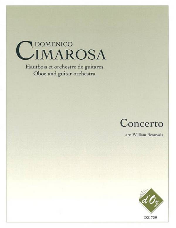 Concerto for oboe and guitar orchestra