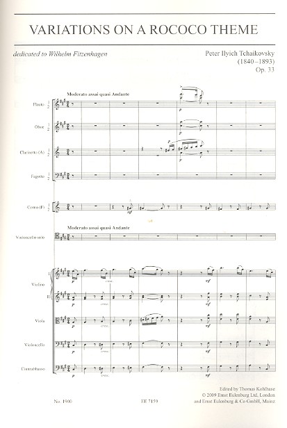 Rokoko-Variationen op.33