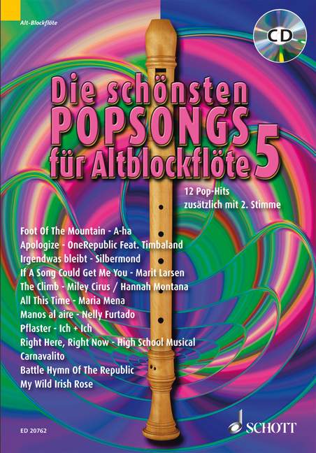 Die schönsten Popsongs Band 5 (+CD)