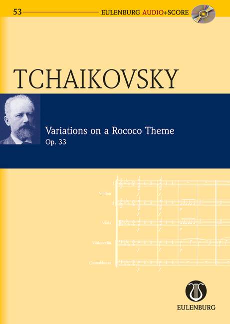Variationen über ein Rokoko-Thema op.33 (+CD)
