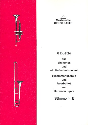 8 Duette für hohes und tiefes Instrument