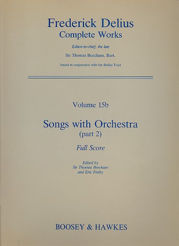 Songs with Orchestra Teil 2