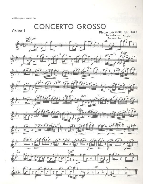 Concerto grosso op.1,6