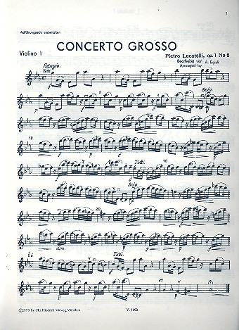 Concerto grosso op.1,6