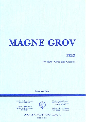 Trio for flute, oboe and clarinet