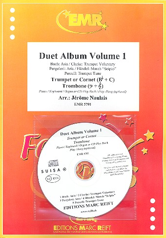 Duet Album vol.1 (+CD) for trumpet (cornet)