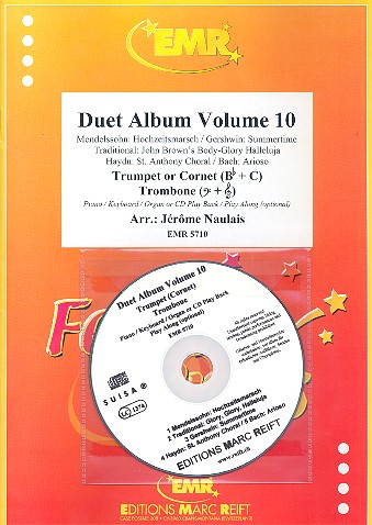 Duet Album vol.10 (+CD) for trumpet (cornet)